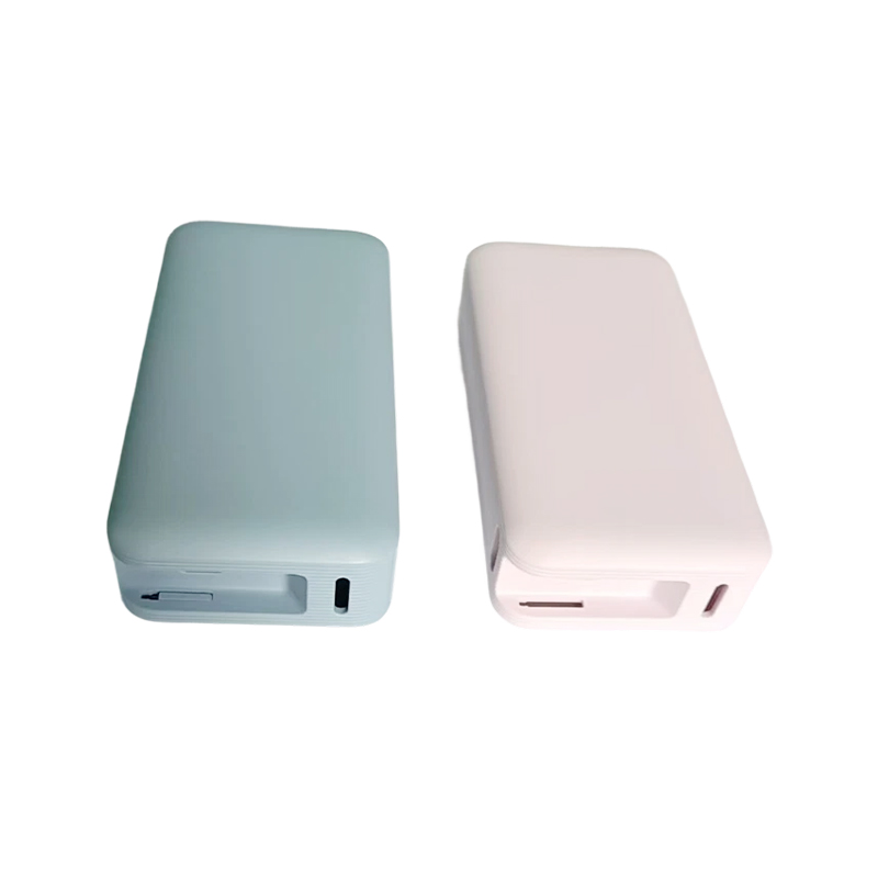 How do plastic molds for mobile power bank casings address the molding challenges posed by thin-wall designs?